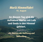 Mariae Aufnahme in den Himmel