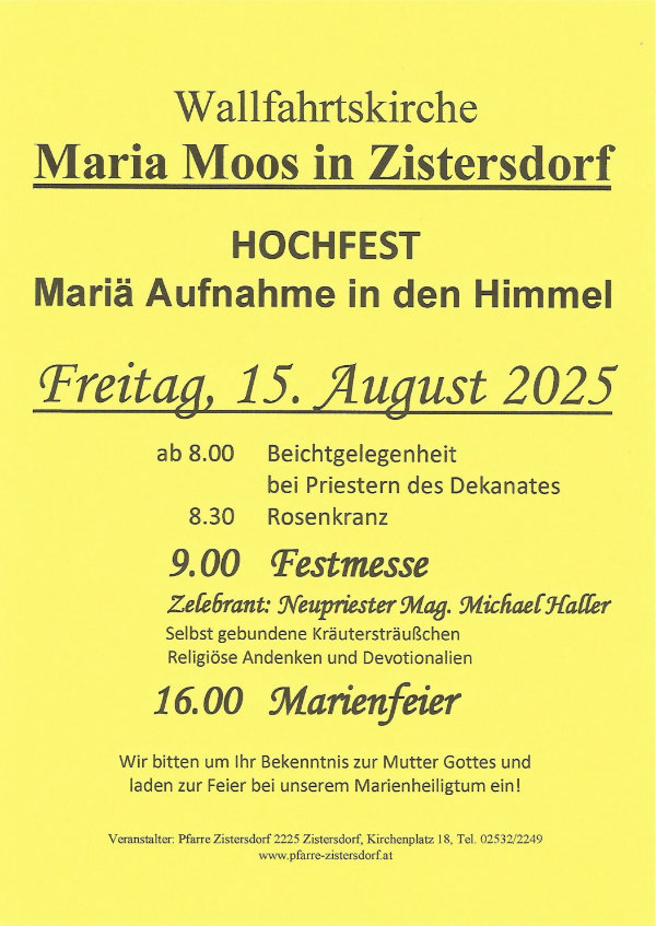 20250815 Maria Himmelfahrt