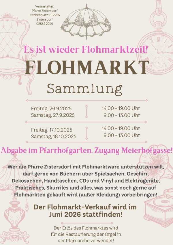 202509 Sammlung Flohmarkt