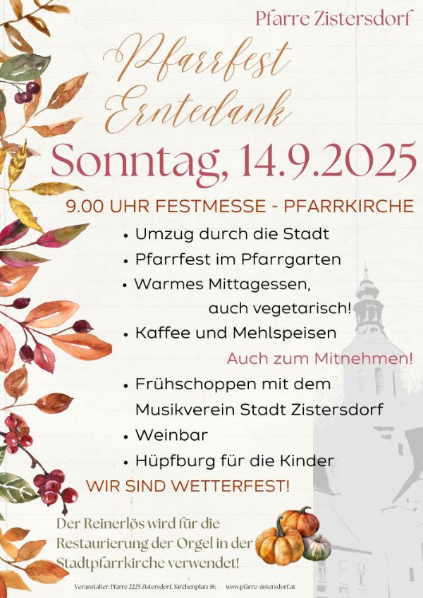 2025 Pfarrfest